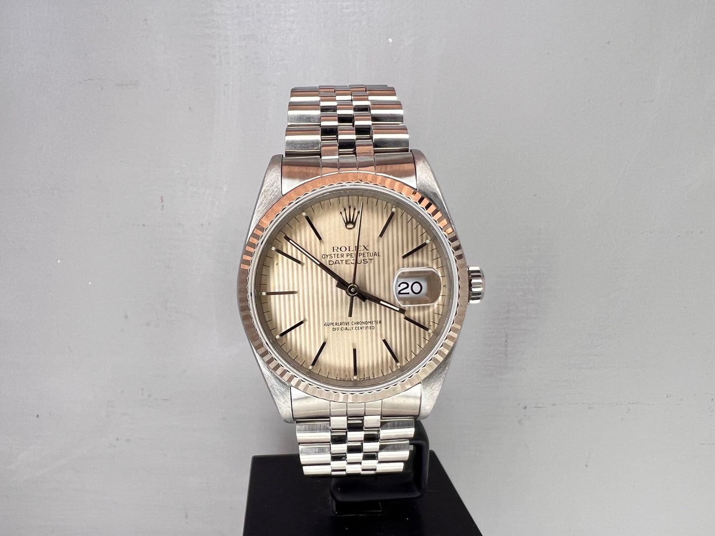 Rolex Datejust 16234 linen dial