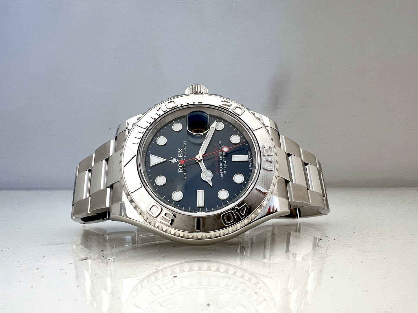 Rolex Yachtmaster 116622 blue full set 2018