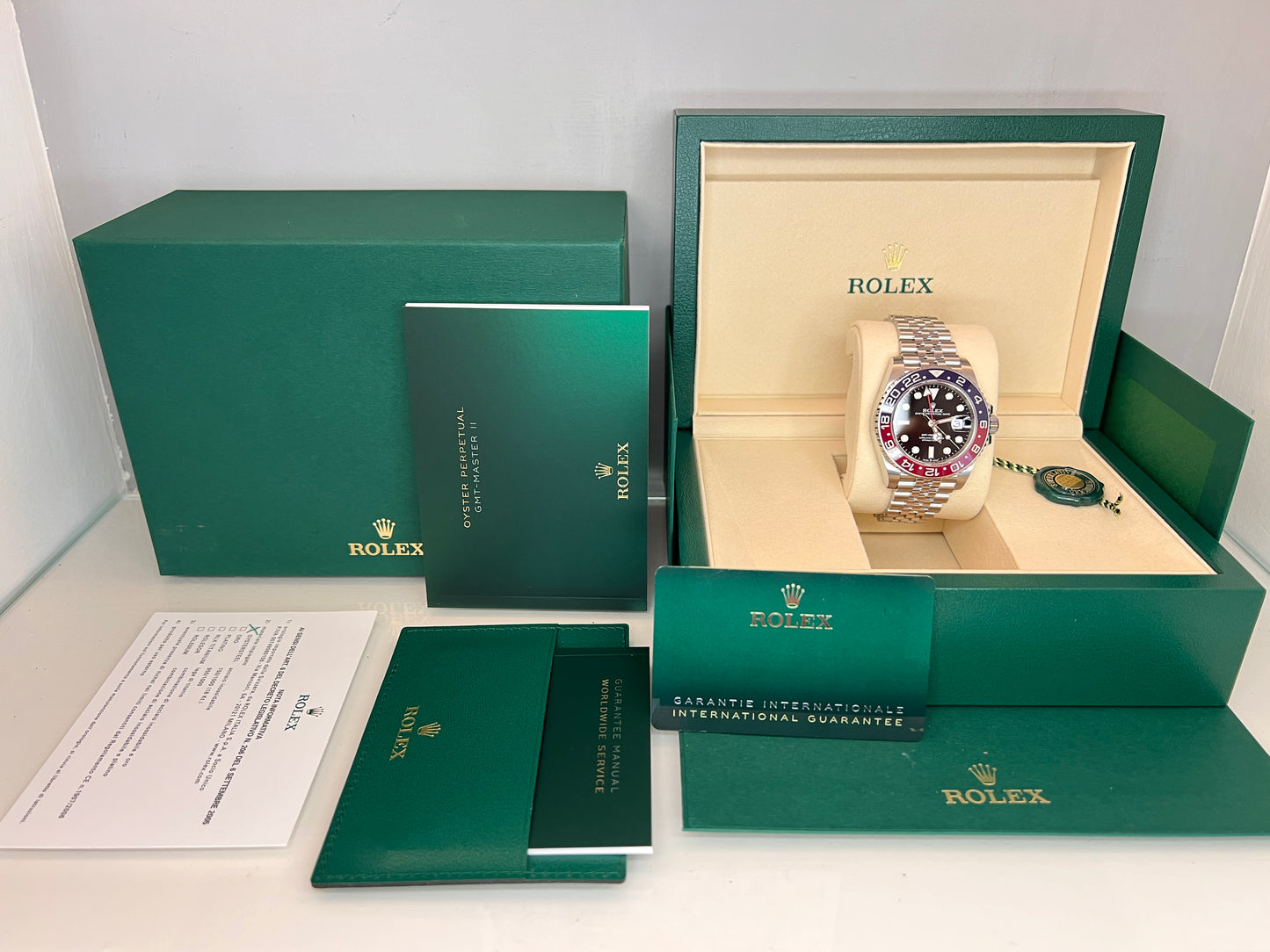 Rolex GMT pepsi NUOVO 126710BLRO