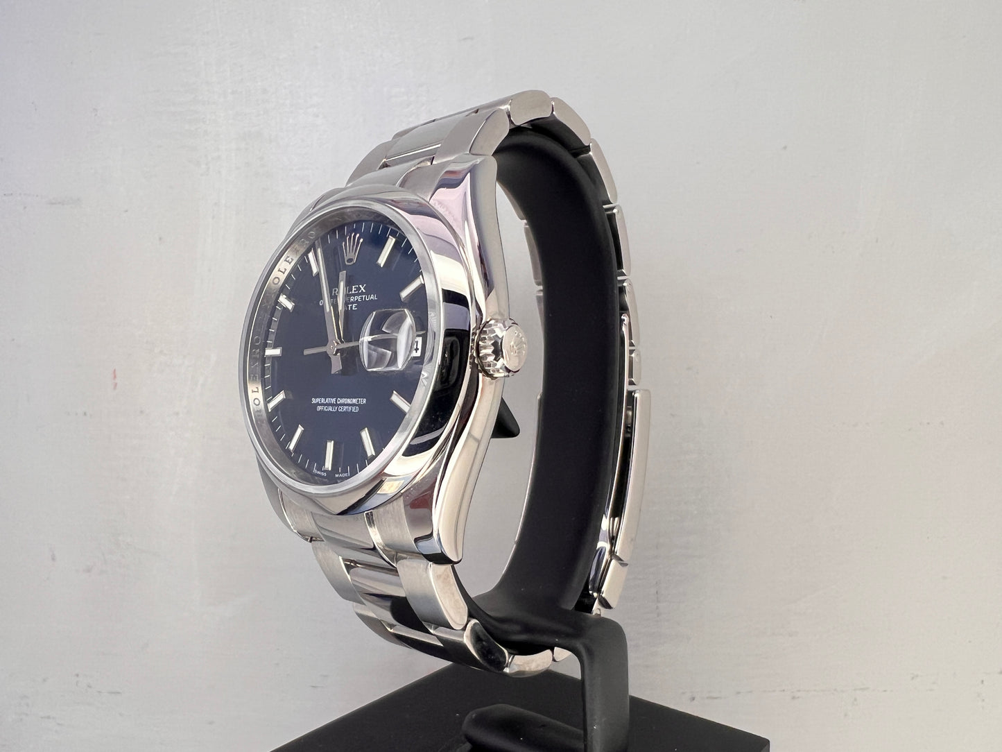 Rolex Date 115200 blu RRR full set