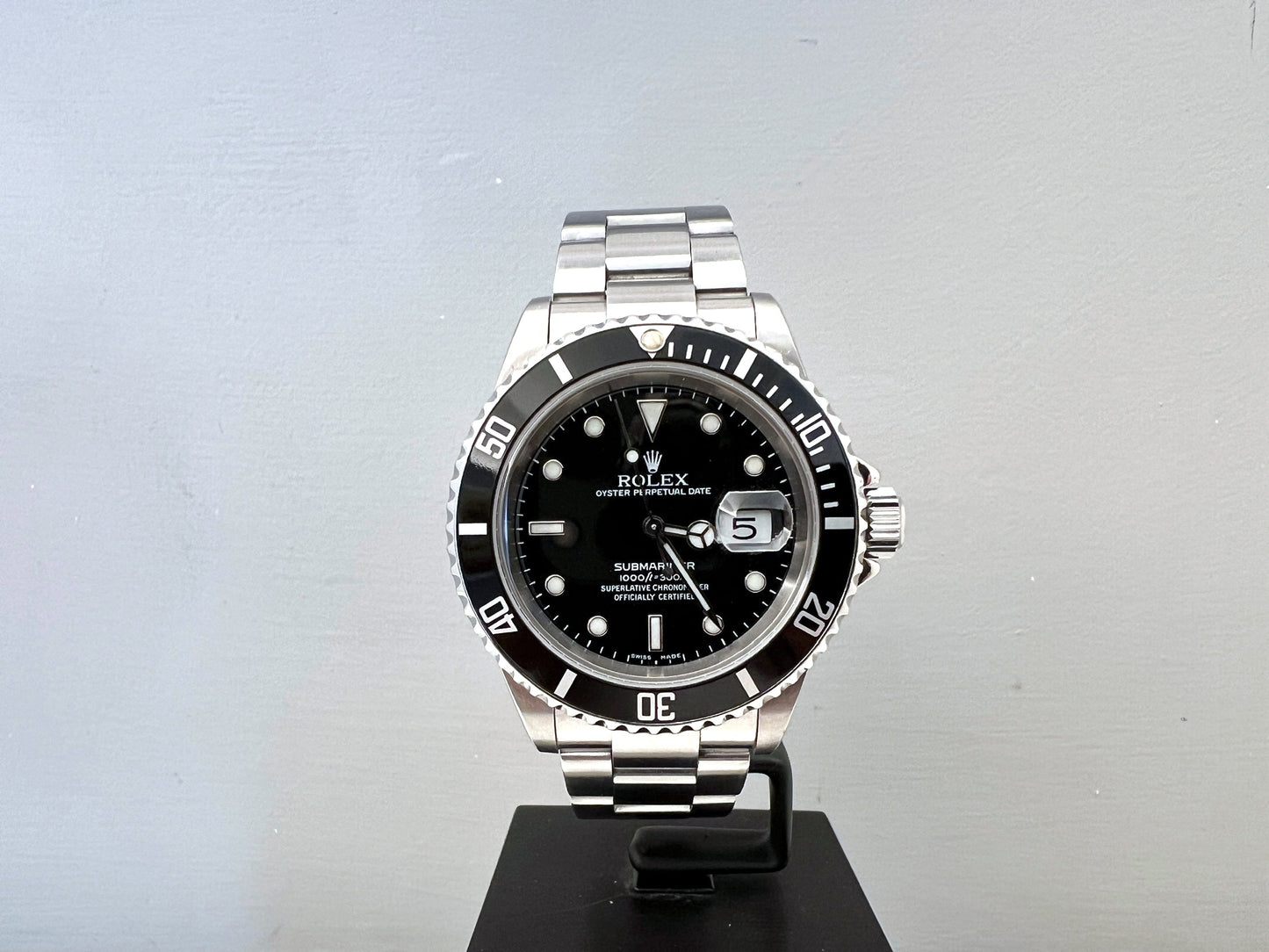 Rolex Submariner 16610 2004 full set no holes