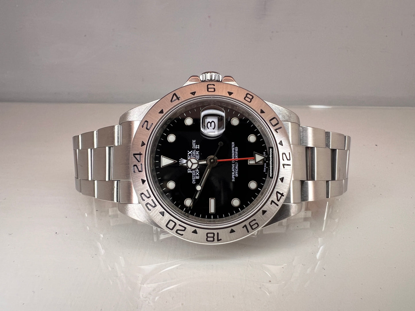 Rolex Explorer II 16570 RRR 2010 cal. 3186 full set