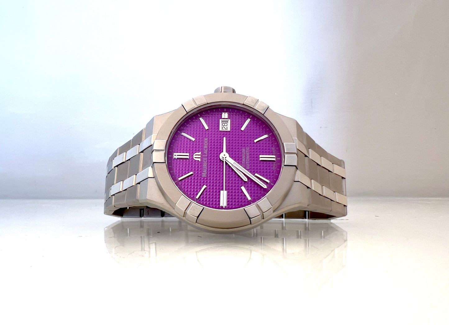 Maurice Lacroix Aikon 2025 titanium purple