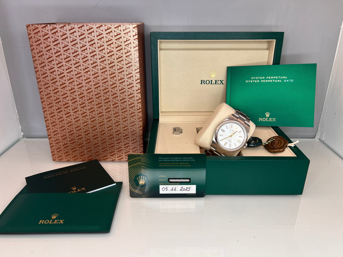 Rolex Oyster Perpetual 41mm 134300 NUOVO PELLICOLE
